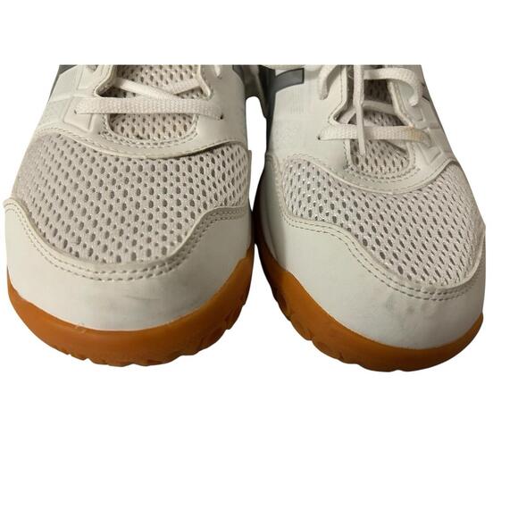 ASICS Gel Rocket 8 White Court Shoes Sz 9.5 - Picture 7 of 8